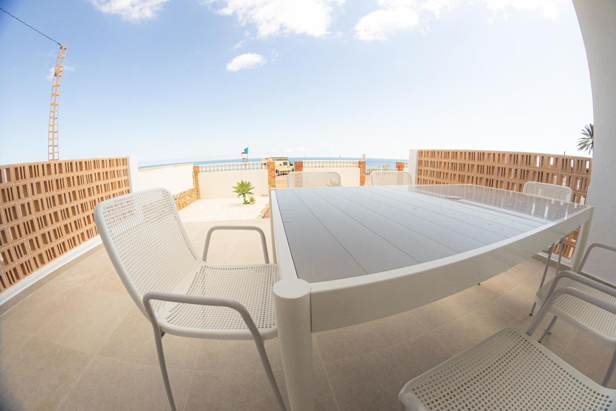 Vistas Y Terraza Panoramica Frente Al Mar En Denia, Las Rotas Екстериор снимка