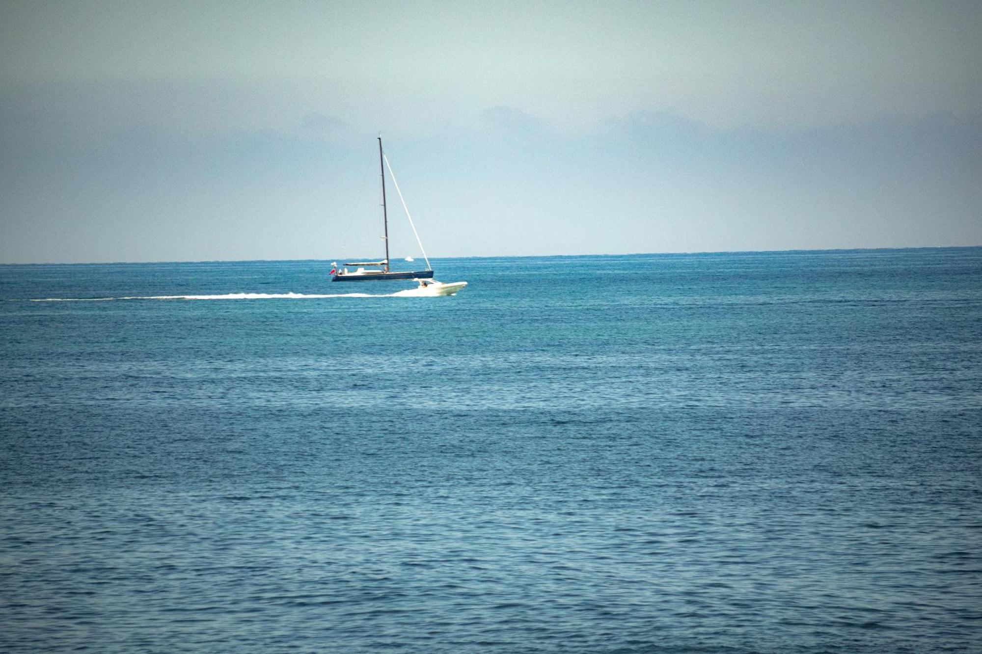 Vistas Y Terraza Panoramica Frente Al Mar En Denia, Las Rotas Екстериор снимка